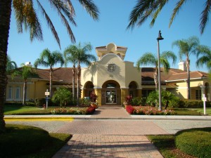 Entrance to Vista Cay Clubhouse
